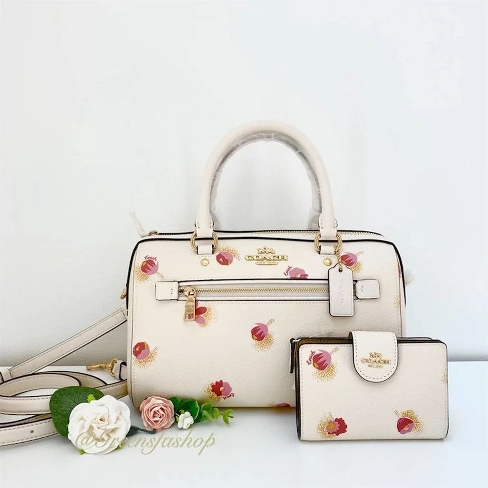 New Coach purse and wallet Rowan satchel